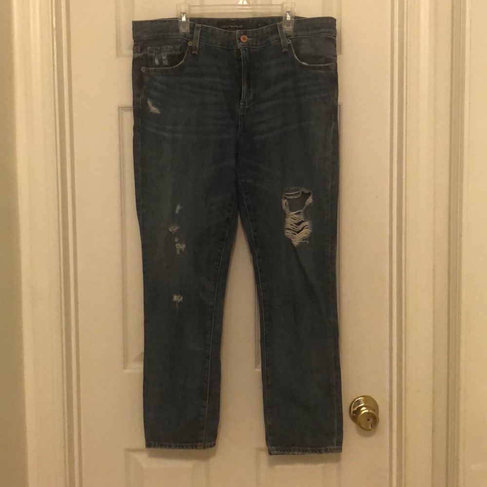 Size 8/29 Lucky Brand Sienna Slim Boyfriend Jeans
